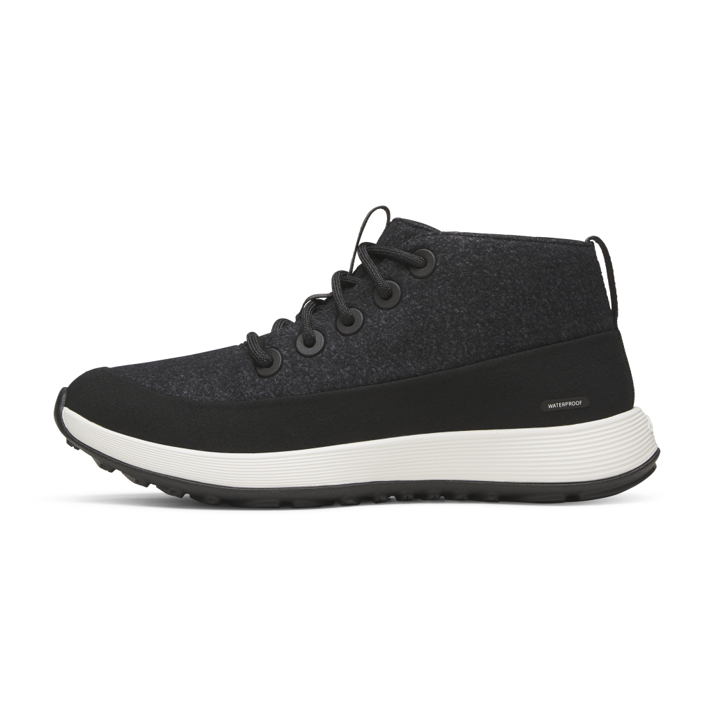 Allbirds M Wool Runner NZ Mid Waterproof Freizeitschuhe in SCHWARZ