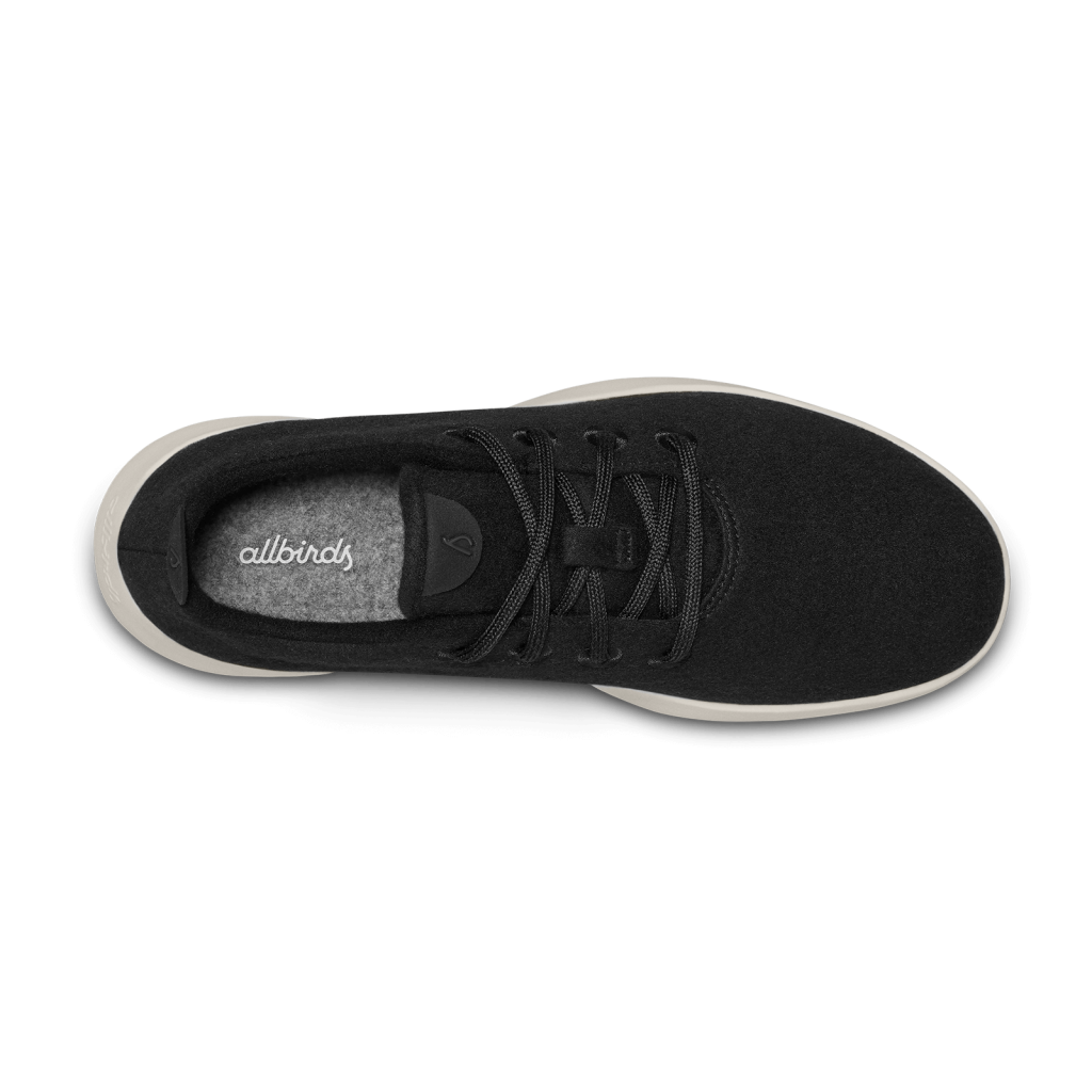 Allbirds W Wool Runner Freizeitschuhe in SCHWARZ