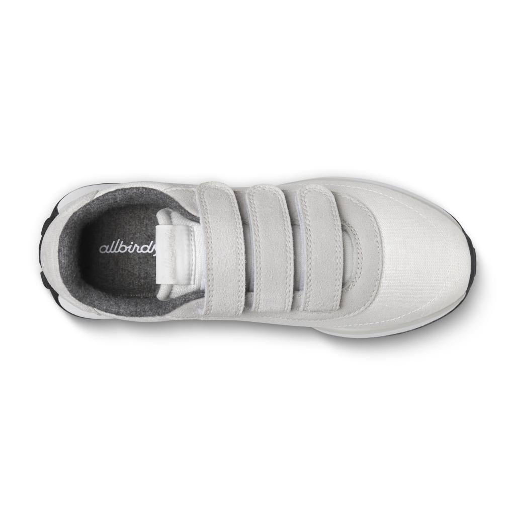 Allbirds Womens Varsity Strap Freizeitschuhe in WEISS
