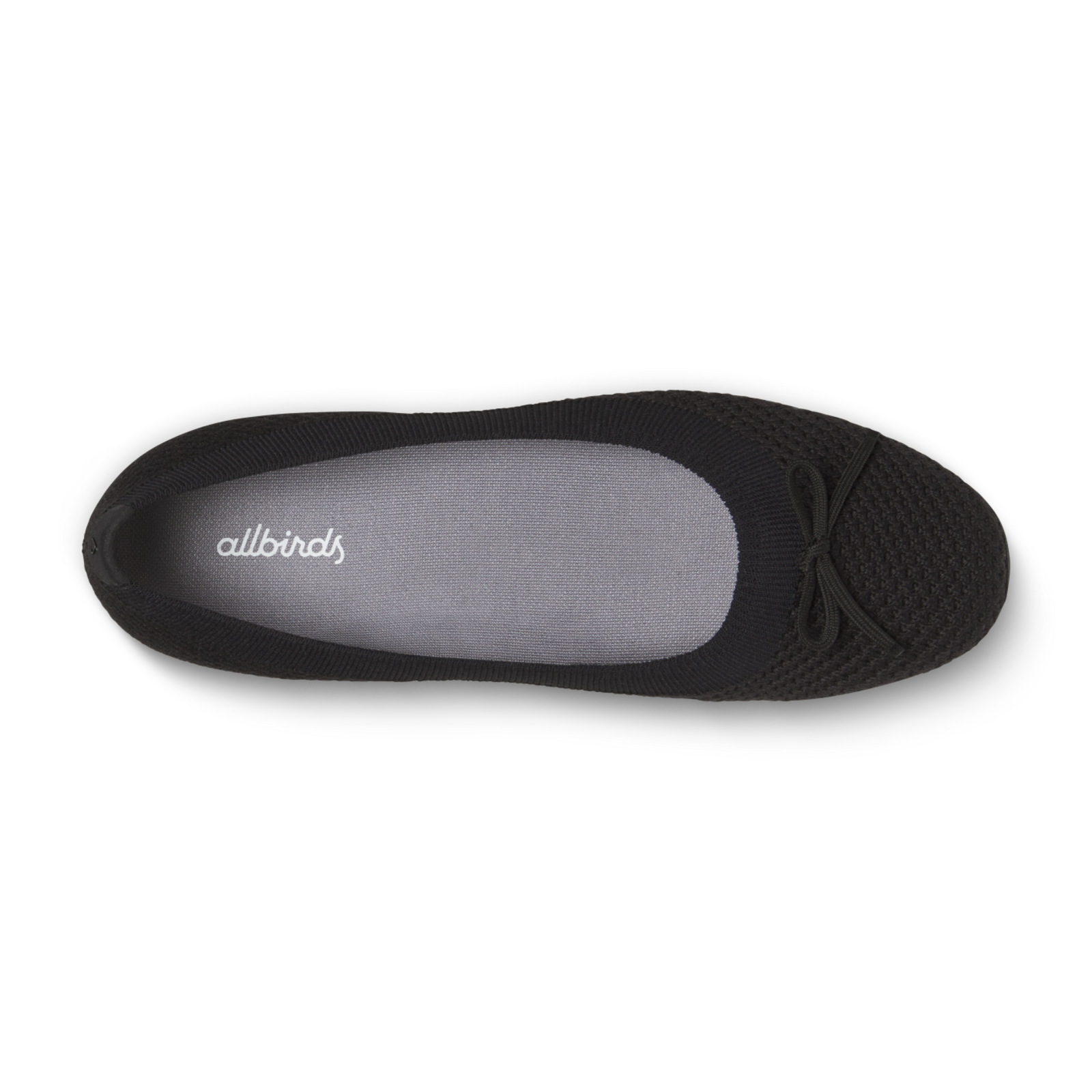 Allbirds W Tree Breezer Bow Ballerinas in SCHWARZ