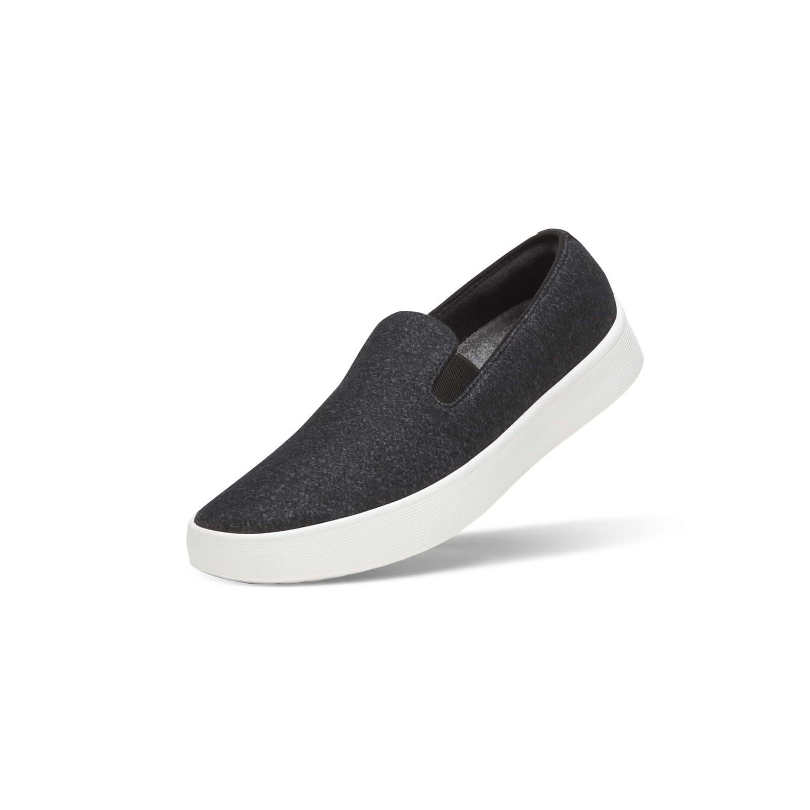 Allbirds W Wool Cruiser Slip On in SCHWARZ