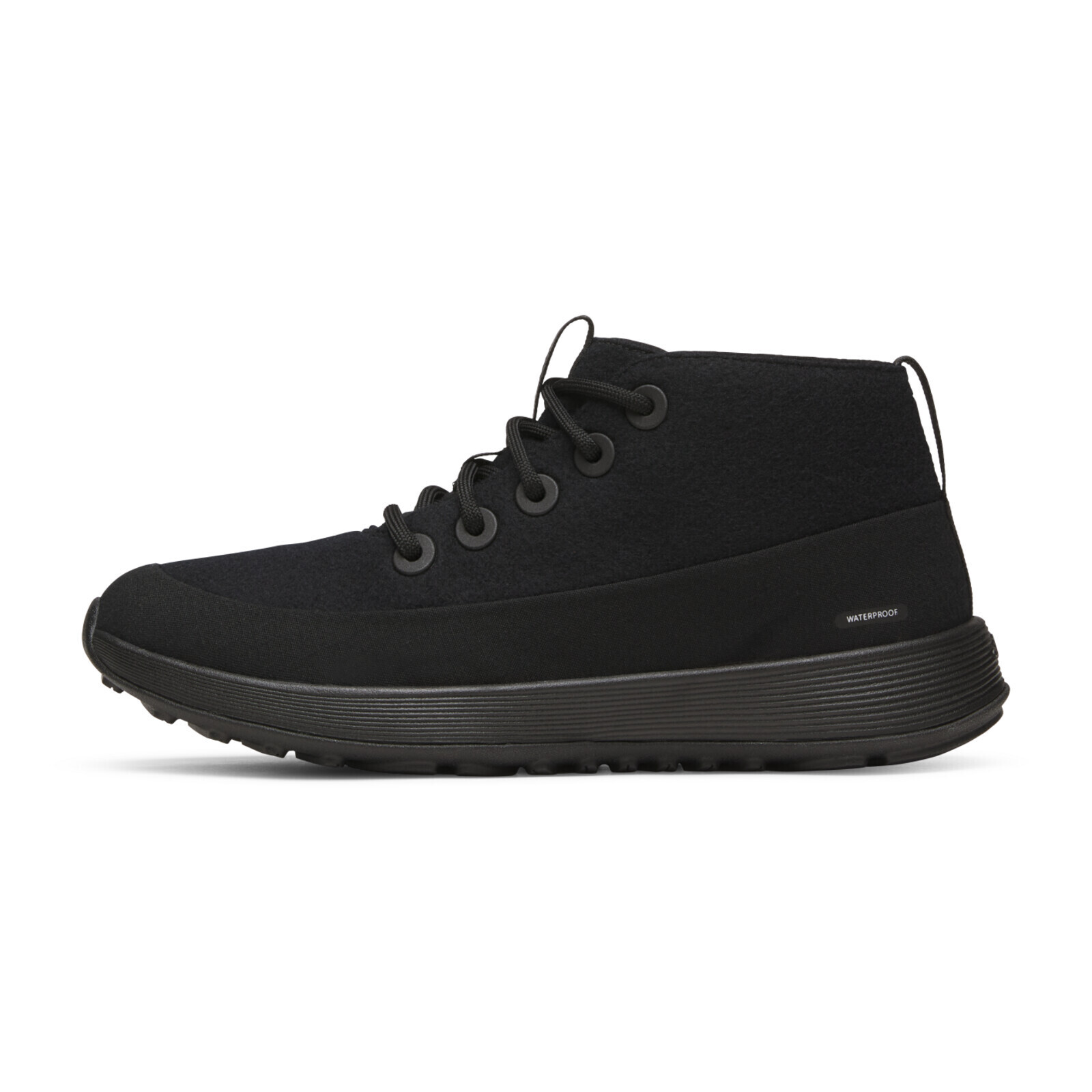 Allbirds M Wool Runner NZ Mid Waterproof Freizeitschuhe in SCHWARZ