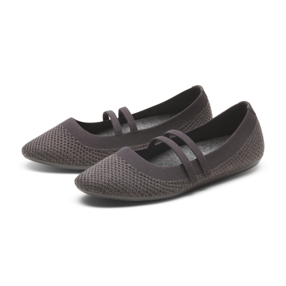 Allbirds W Breezer Mary Jane Ballerinas in GRAU