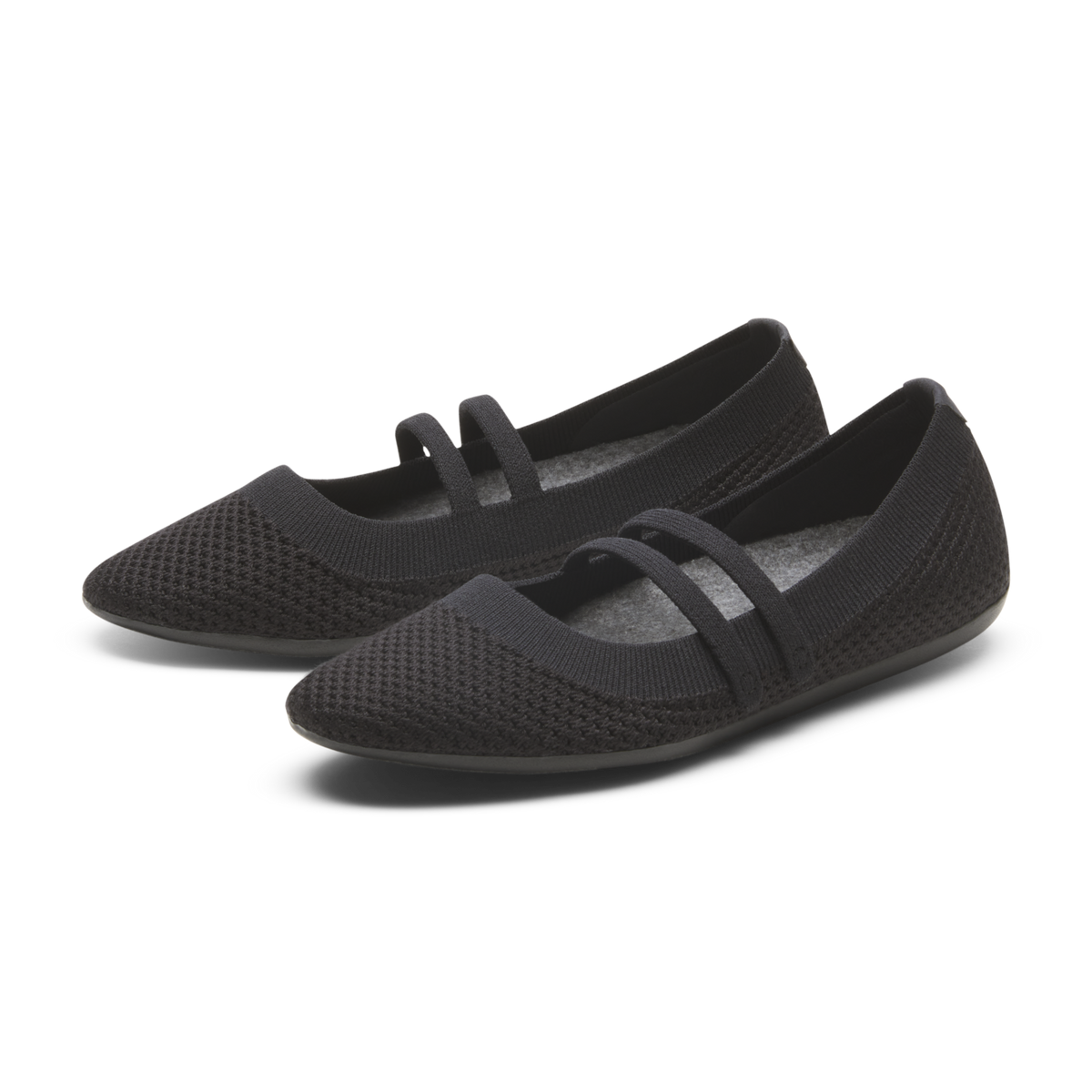 Allbirds W Breezer Mary Jane Ballerinas in SCHWARZ