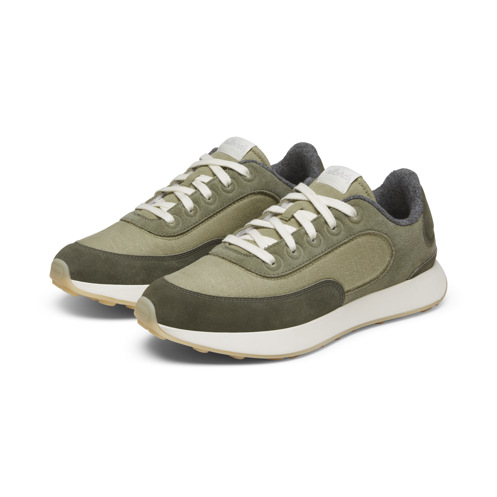 Allbirds Mens Varsity Freizeitschuhe in GRÜN