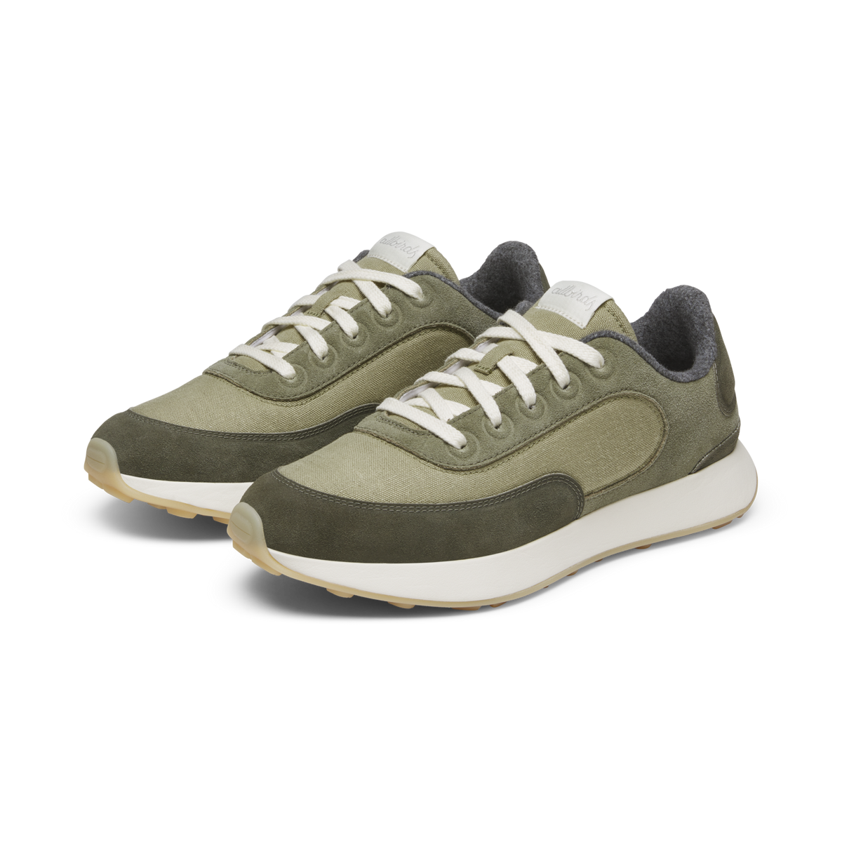 Allbirds Mens Varsity Freizeitschuhe in GRÜN