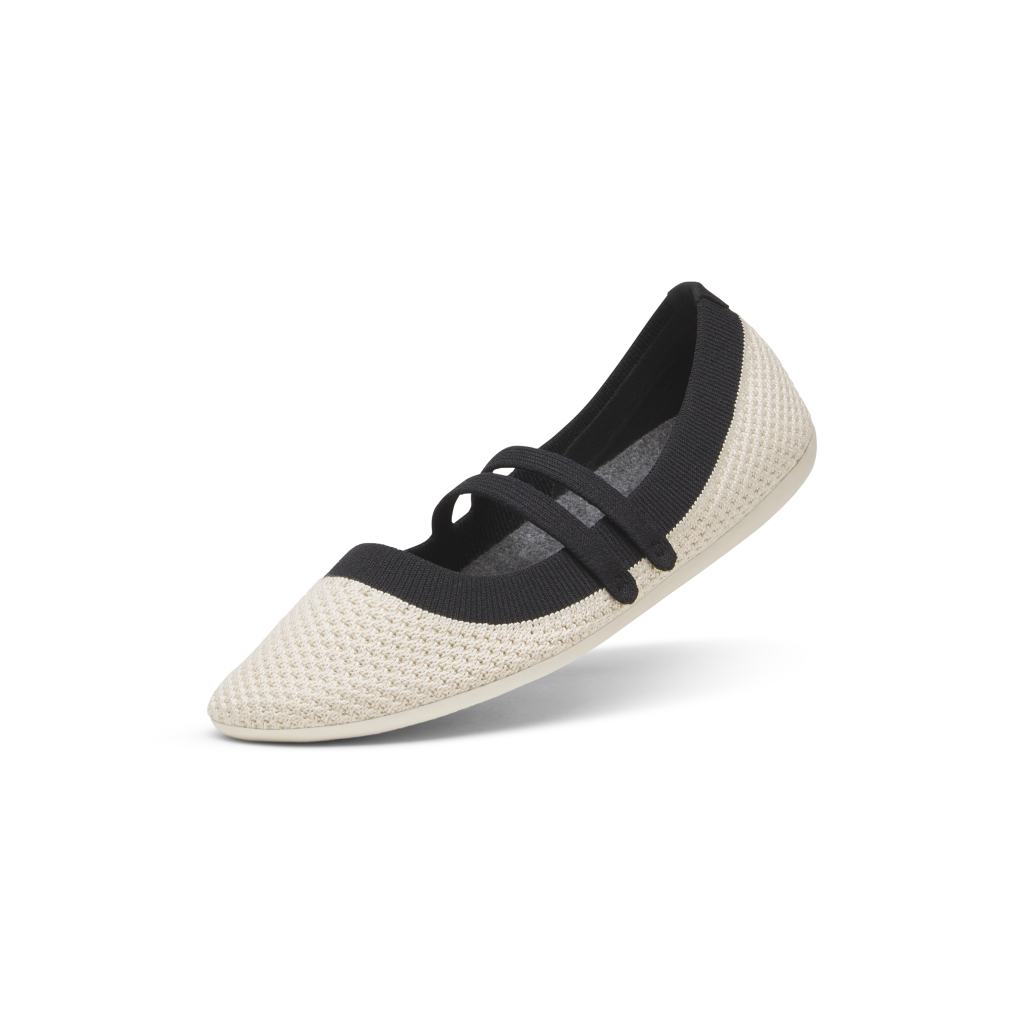 Allbirds W Breezer Mary Jane Ballerinas in WEISS